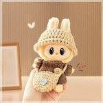 Labubu knit clothing set