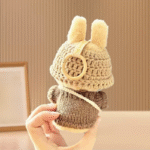 Labubu knit clothing set