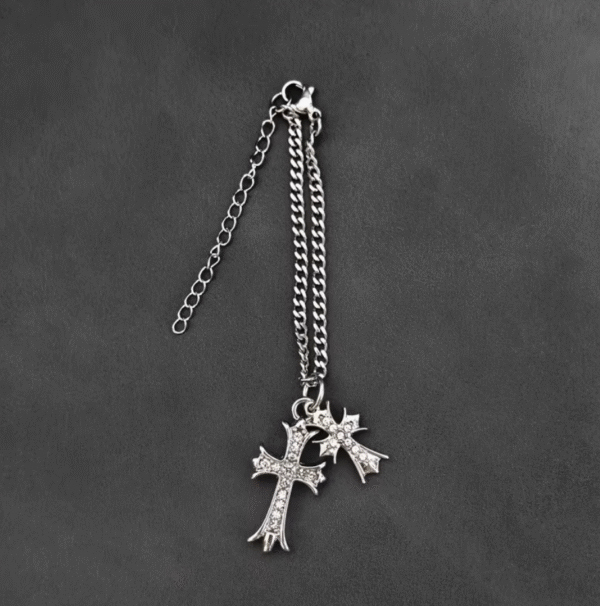 Labubu x Chrome Hearts Cool Three-Piece Set