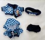 Labubu hoodie American fashion set