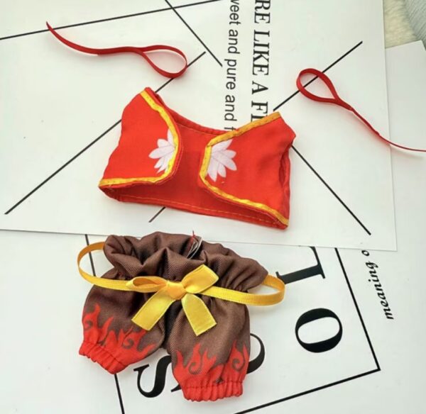 Labubu clothing Ao Bing and Nezha costume set