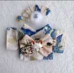 Labubu White Butterfly kimono