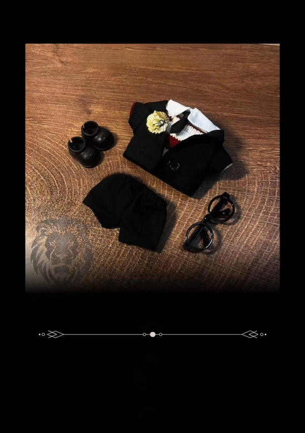 Labubu clothes, Harry Potter suit shirt, uniform