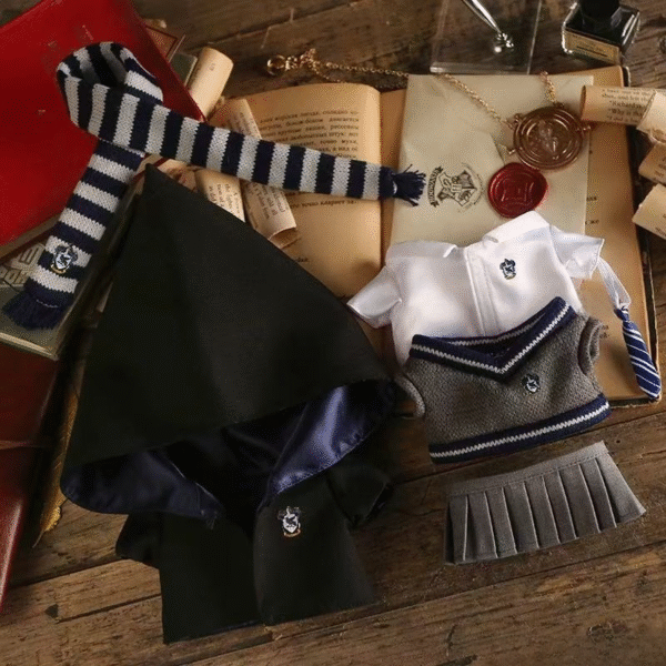 Labubu clothing, Harry Potter cloak uniform