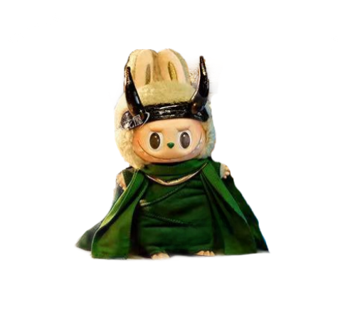 Labubu clothing Loki Time Variant Administration Story God Loki