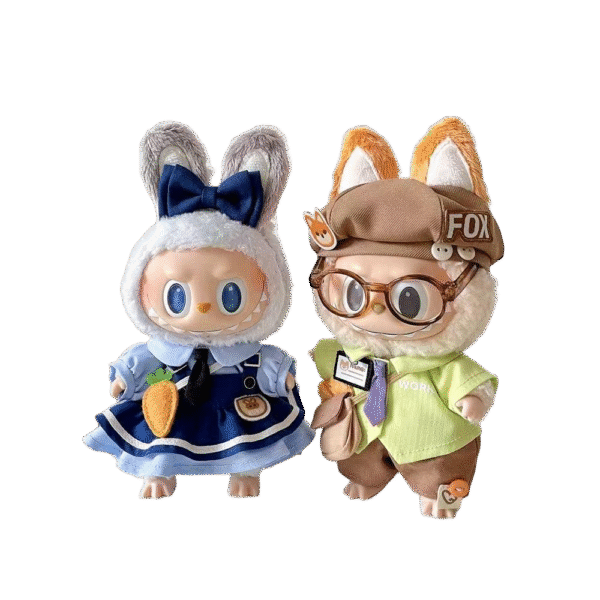 labubu Clothing Little Rabbit Diary & Little Fox Weekly Set