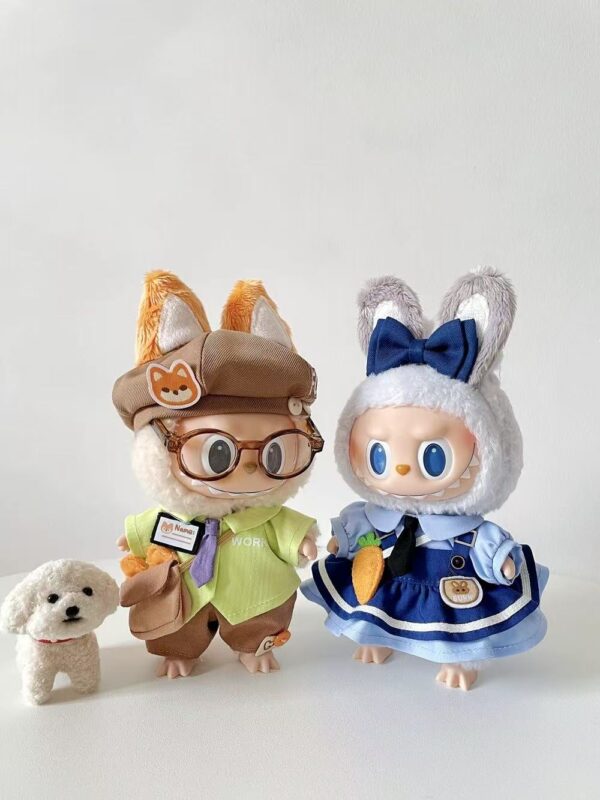 labubu Clothing Little Rabbit Diary & Little Fox Weekly Set