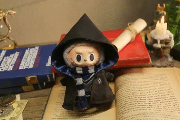 Labubu clothing, Harry Potter cloak uniform