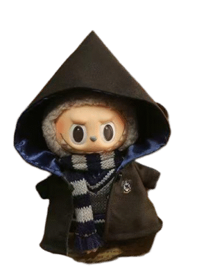 Labubu clothing, Harry Potter cloak uniform