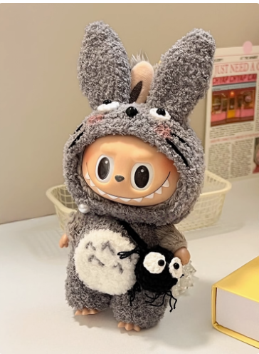 Labubu Clothing Dragon Cat Set