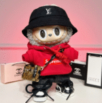 Labubu x Supreme Red Suit