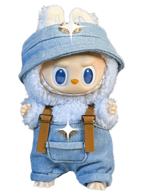 Labubu Blue Gucci Outfit