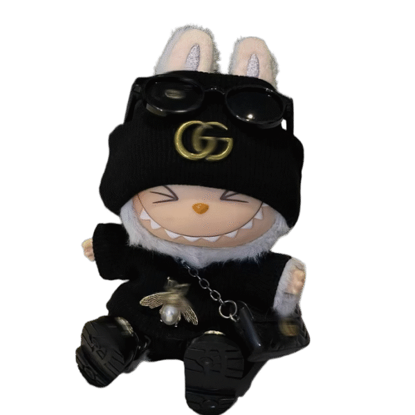 Labubu x Gucci Black Trendy Suit