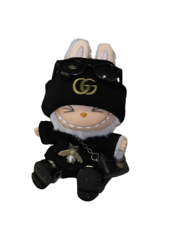 Labubu x Gucci Black Trendy Suit