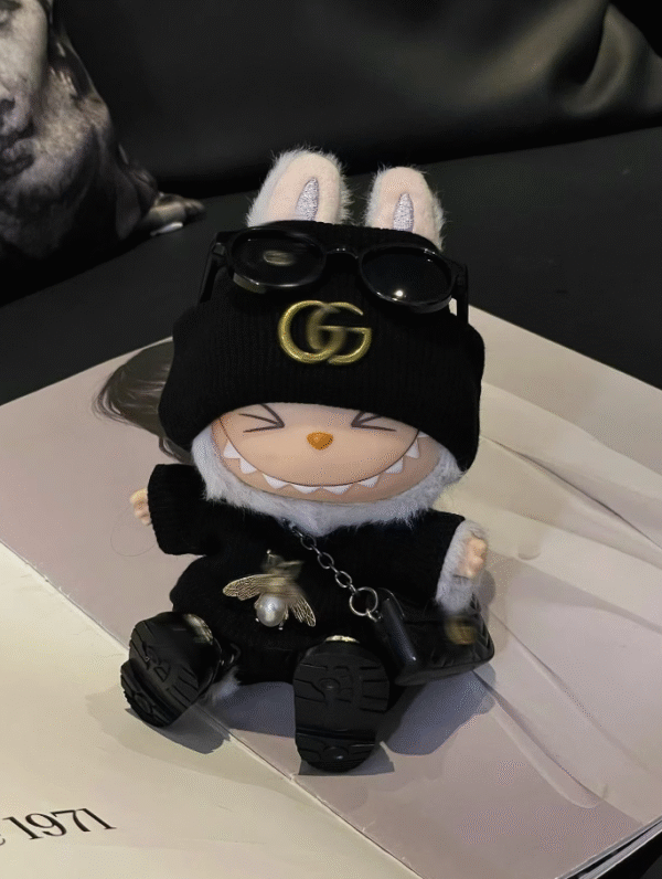 Labubu x Gucci Black Trendy Suit