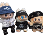 Labubu x Chrome Hearts Cool Three-Piece Set