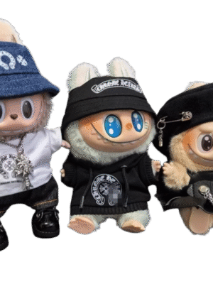 Labubu x Chrome Hearts Cool Three-Piece Set