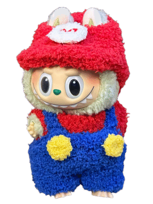 Labubu Clothing Mario Overalls