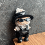 Labubu x Prada Black Trendy Set