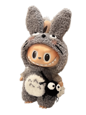 Labubu Clothing Dragon Cat Set