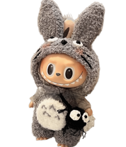 Labubu Clothing Dragon Cat Set