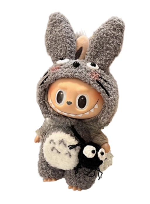 Labubu Clothing Dragon Cat Set