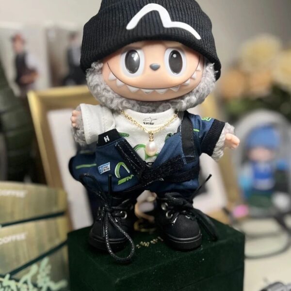 Labubu clothing Wang Yibo racing suit set