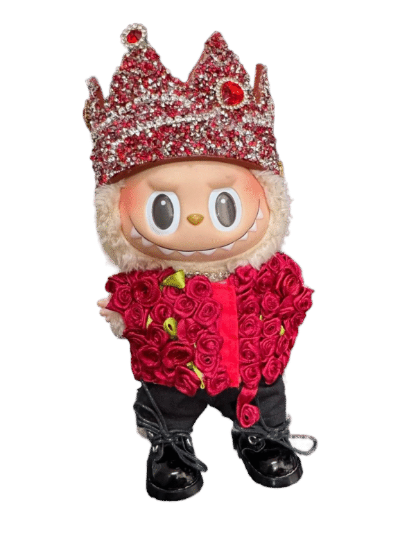 labubu clothing G-Dragon Red rose suit