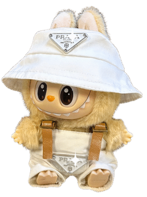 LABUBU Clothing Prada White Overalls