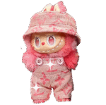 Labubu clothes LV denim overalls