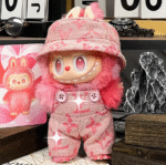 Labubu clothes LV denim overalls