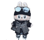 labubu black lv trendy outfit