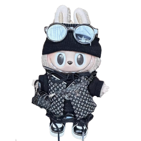 labubu black lv trendy outfit