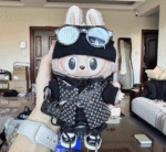 labubu black lv trendy outfit