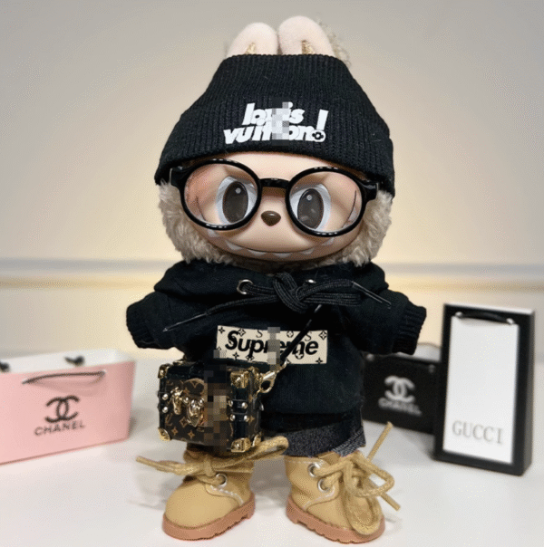 Labubu x Supreme Black Suit