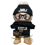 Labubu x Supreme Black Suit