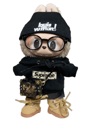 Labubu x Supreme Black Suit