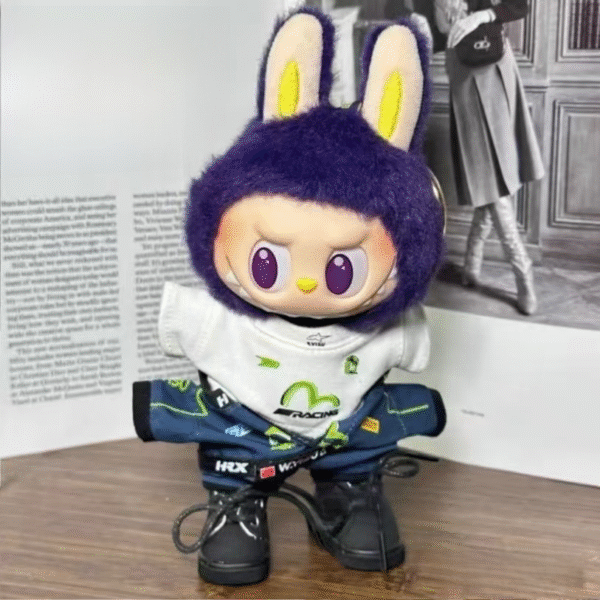 Labubu clothing Wang Yibo racing suit set