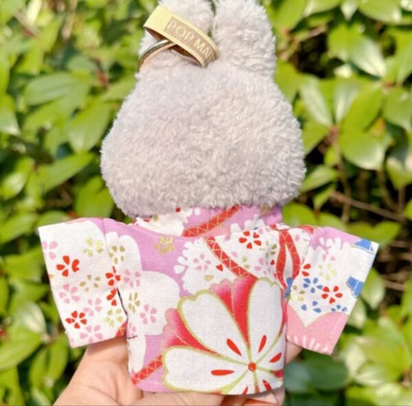 Labubu Big Cherry Blossom kimono