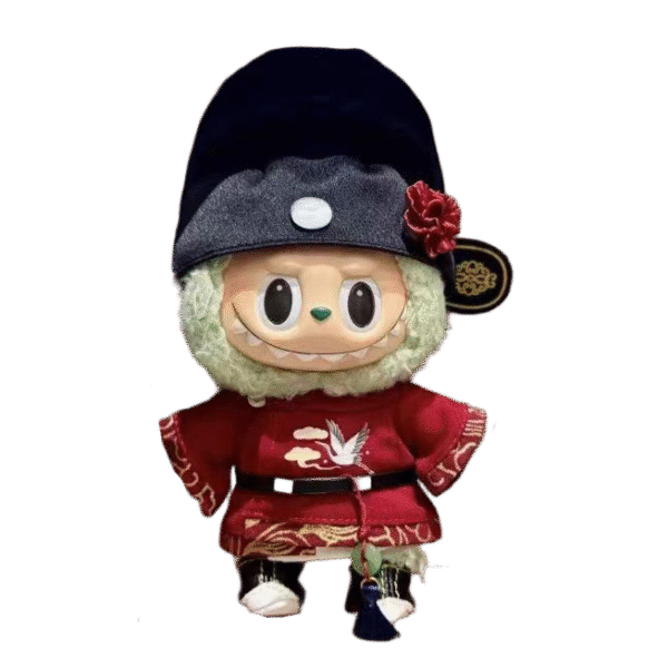 Labubu clothing Xiao Zhan Hanfu set