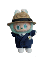 The labubu suit is the same style as G-Dragon's show