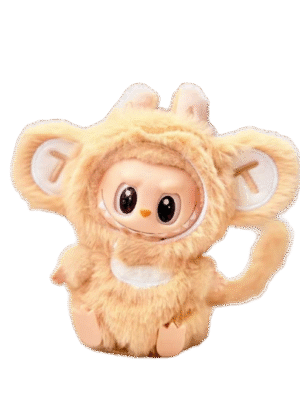 Labubu clothing monkey fluffy onesie