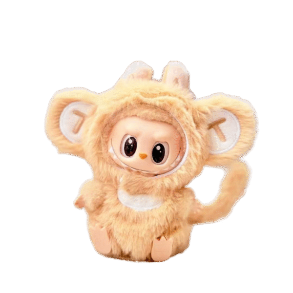 Labubu clothing monkey fluffy onesie