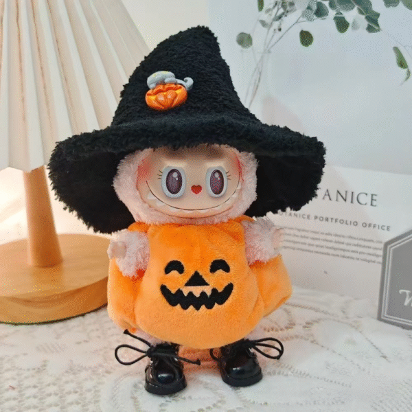 Labubu clothing Christmas pumpkin costume set