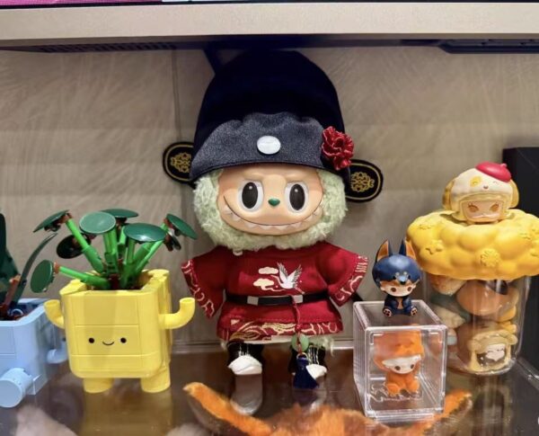 Labubu clothing Xiao Zhan Hanfu set