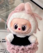 Labubu clothing Yu Shuxin pink dress