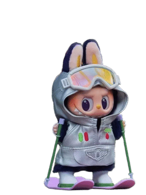 Labubu clothing diving suit set