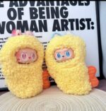 Labubu clothing fluffy shrimp onesie set