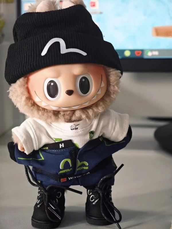 Labubu clothing Wang Yibo racing suit set