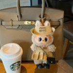 Labubu clothing Jang Wonyoung Chanel-style set